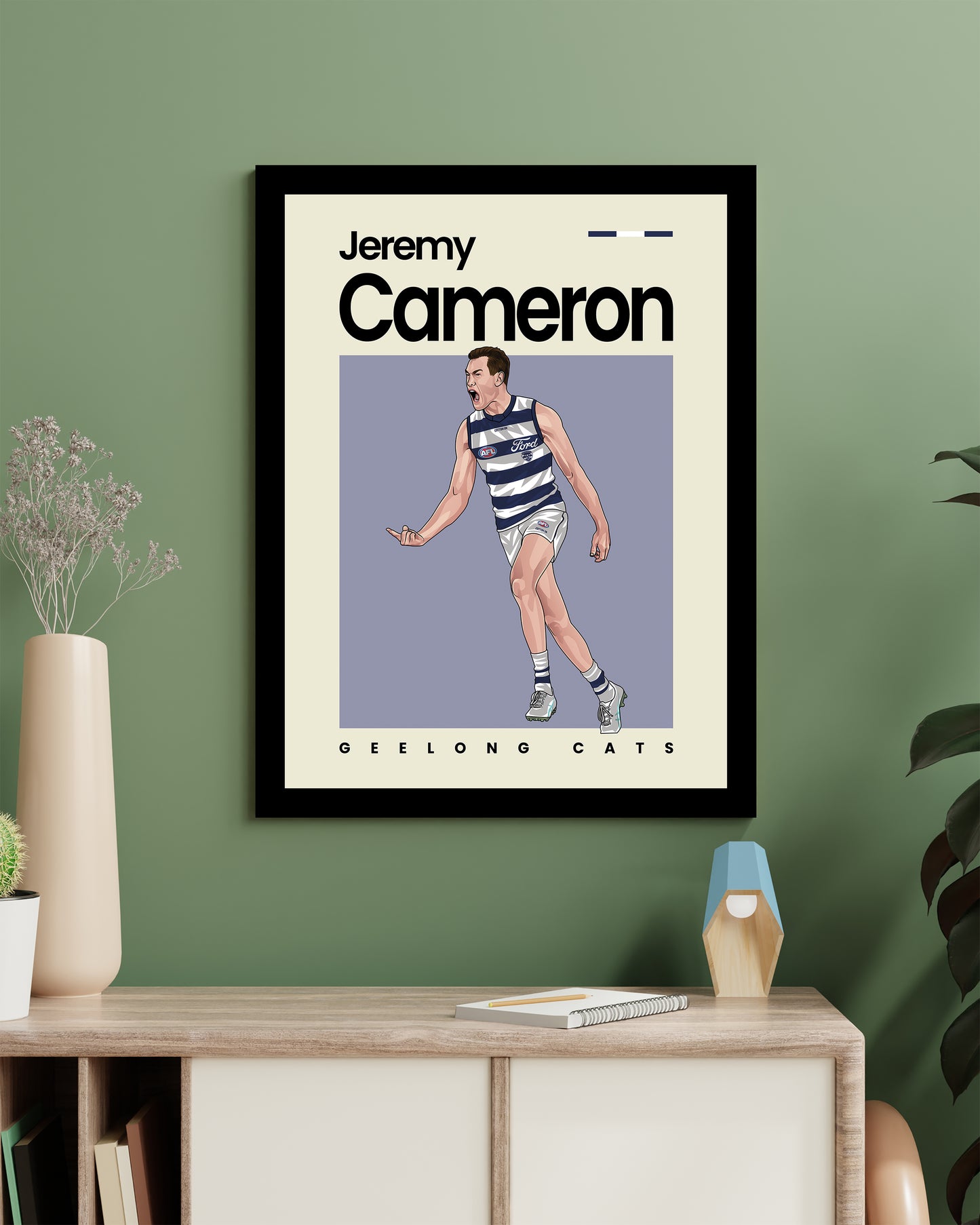 Jeremy Cameron Cats Wall Art