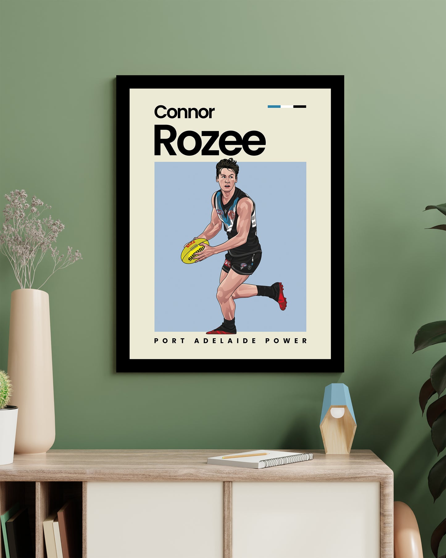 Connor Rozee Port Adelaide Wall Art