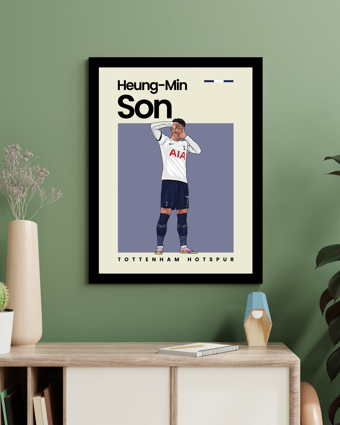 Son Heung-Min Hotspur Wall Art