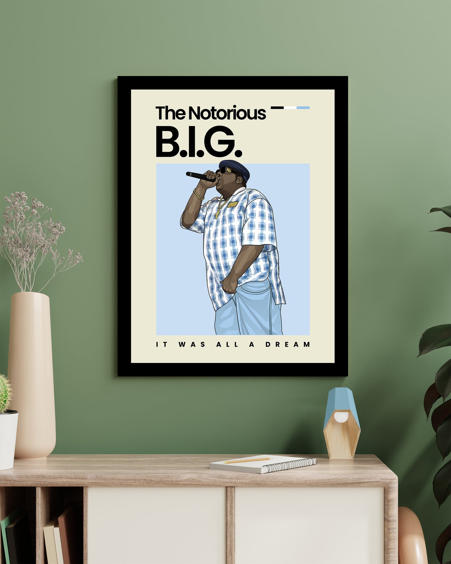 The Notorious B.I.G Hip Hop Wall Art