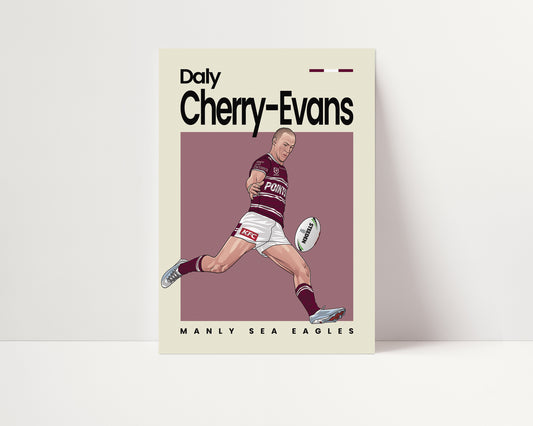 Daly Cherry-Evans Sea Eagles Wall Art