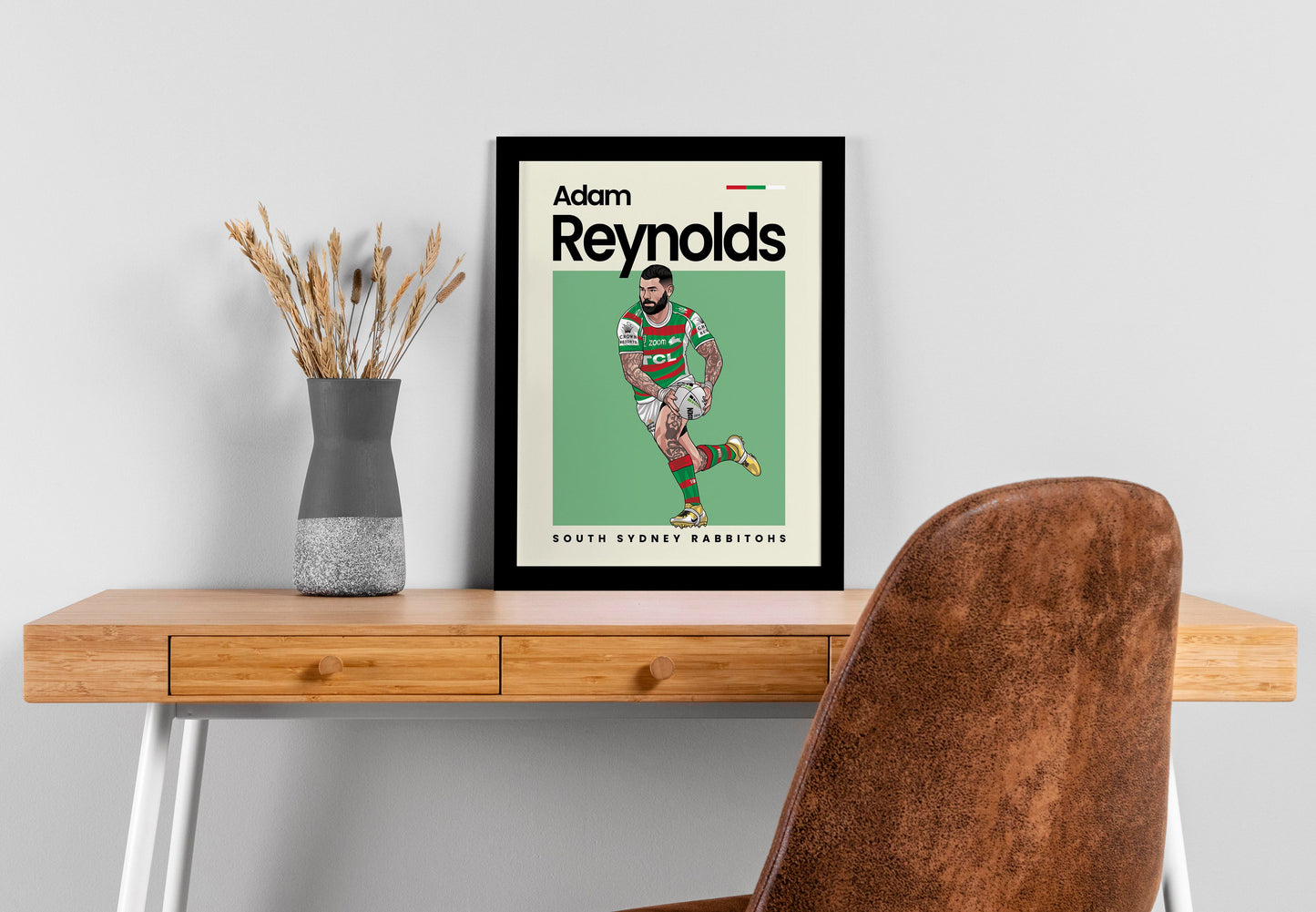 Adam Reynolds Rabbitohs Wall Art