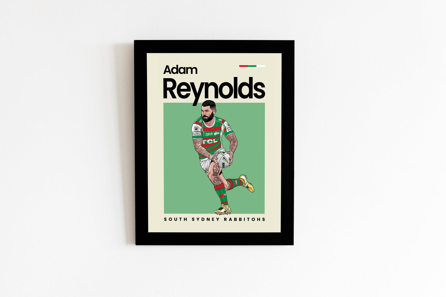 Adam Reynolds Rabbitohs Wall Art