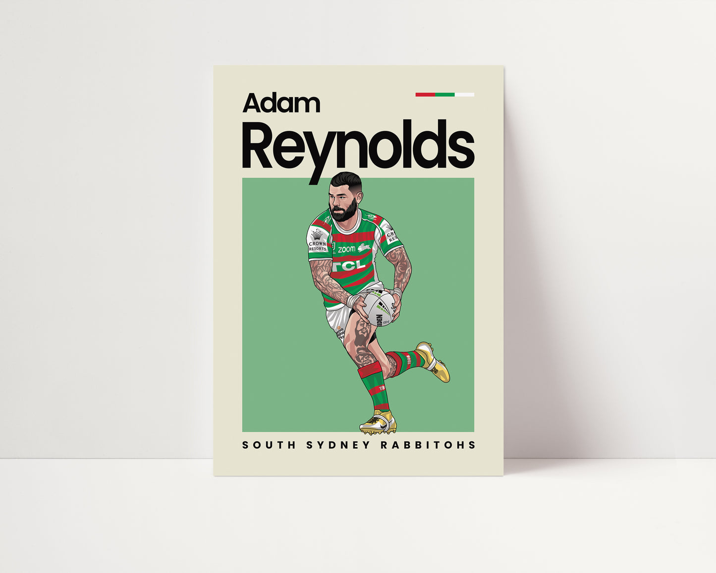 Adam Reynolds Rabbitohs Wall Art