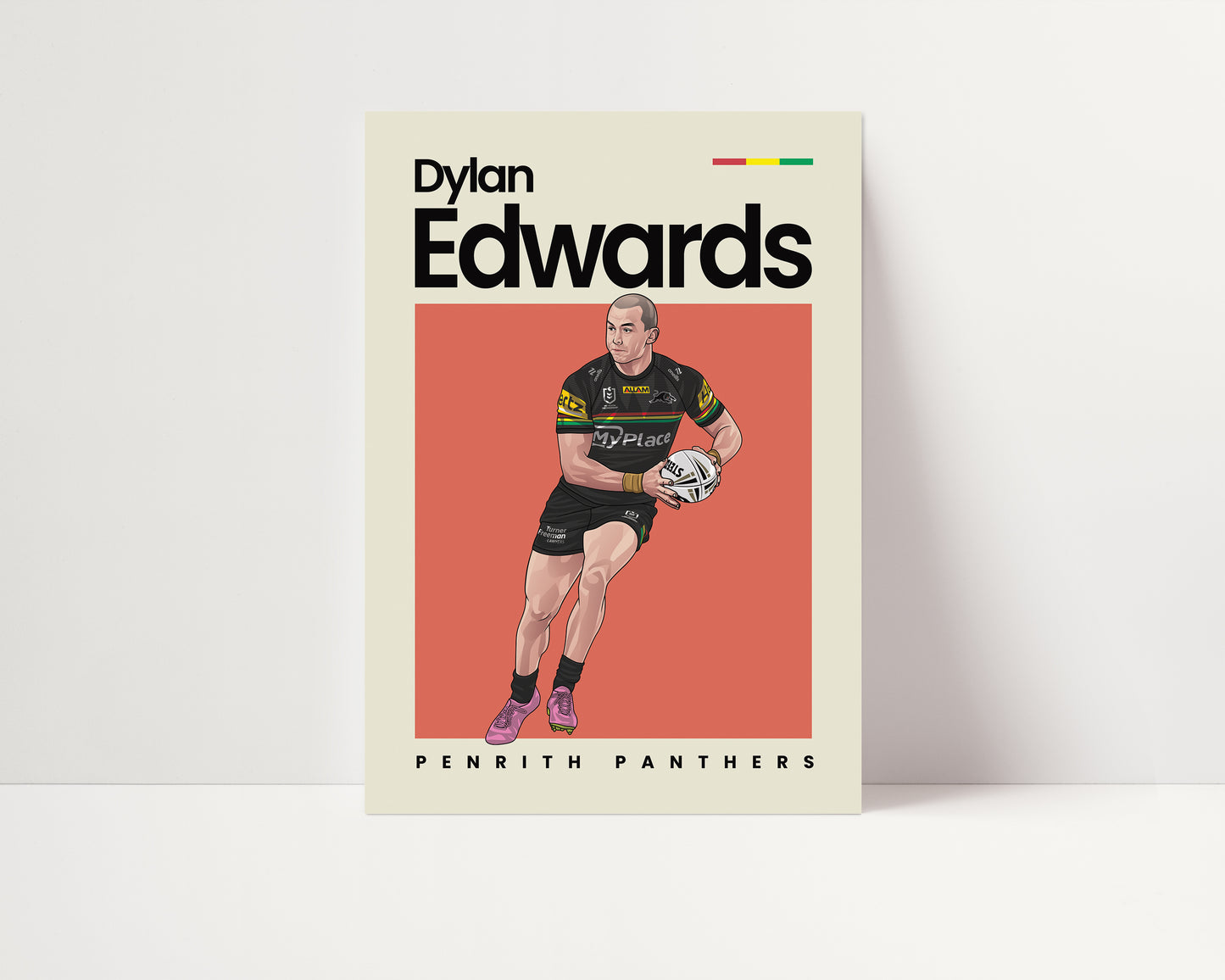 Dylan Edwards Panthers Wall Art