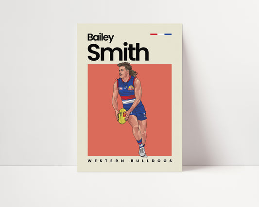 Bailey Smith Bulldogs Wall Art