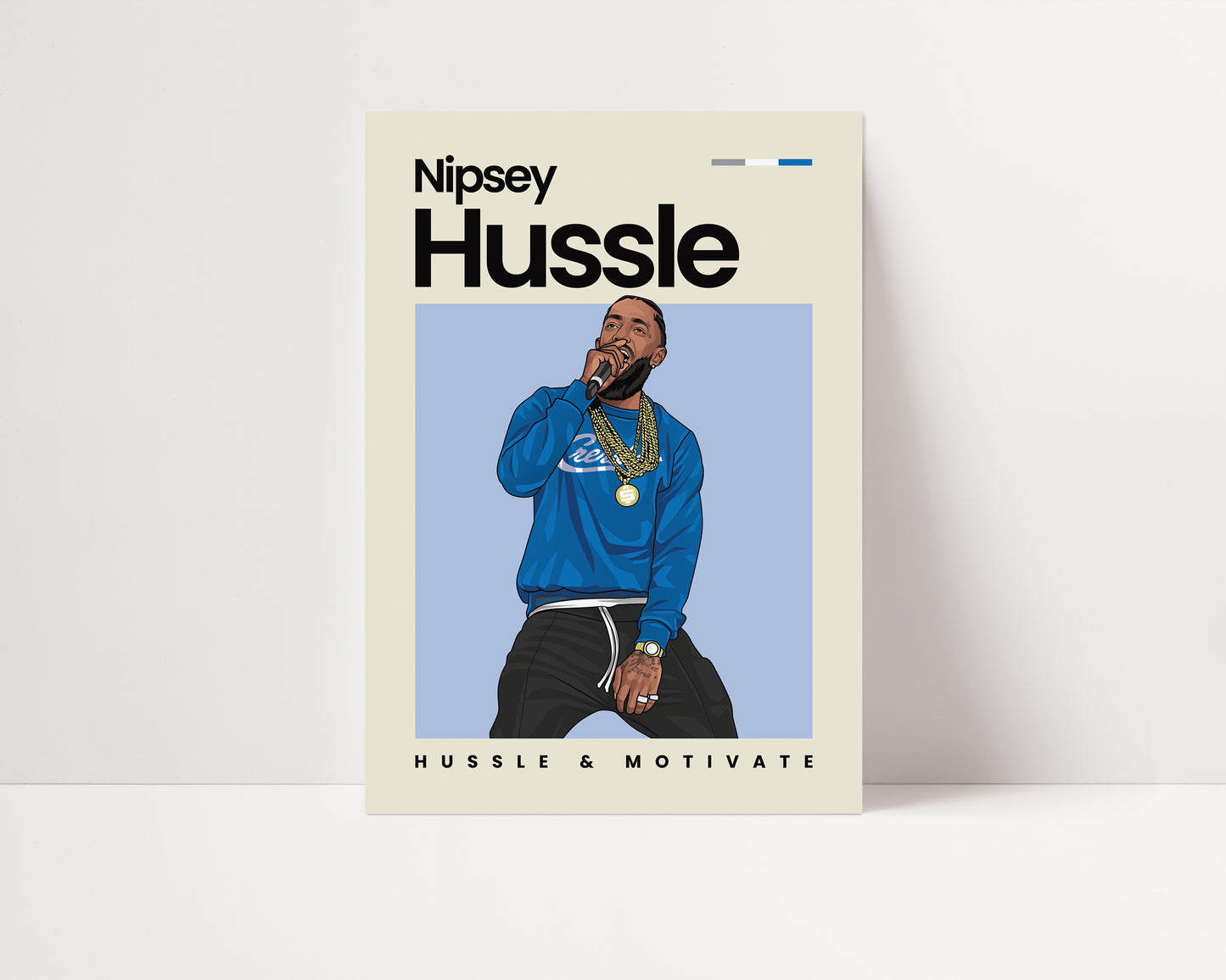 Nipsey Hussle Hip Hop Wall Art