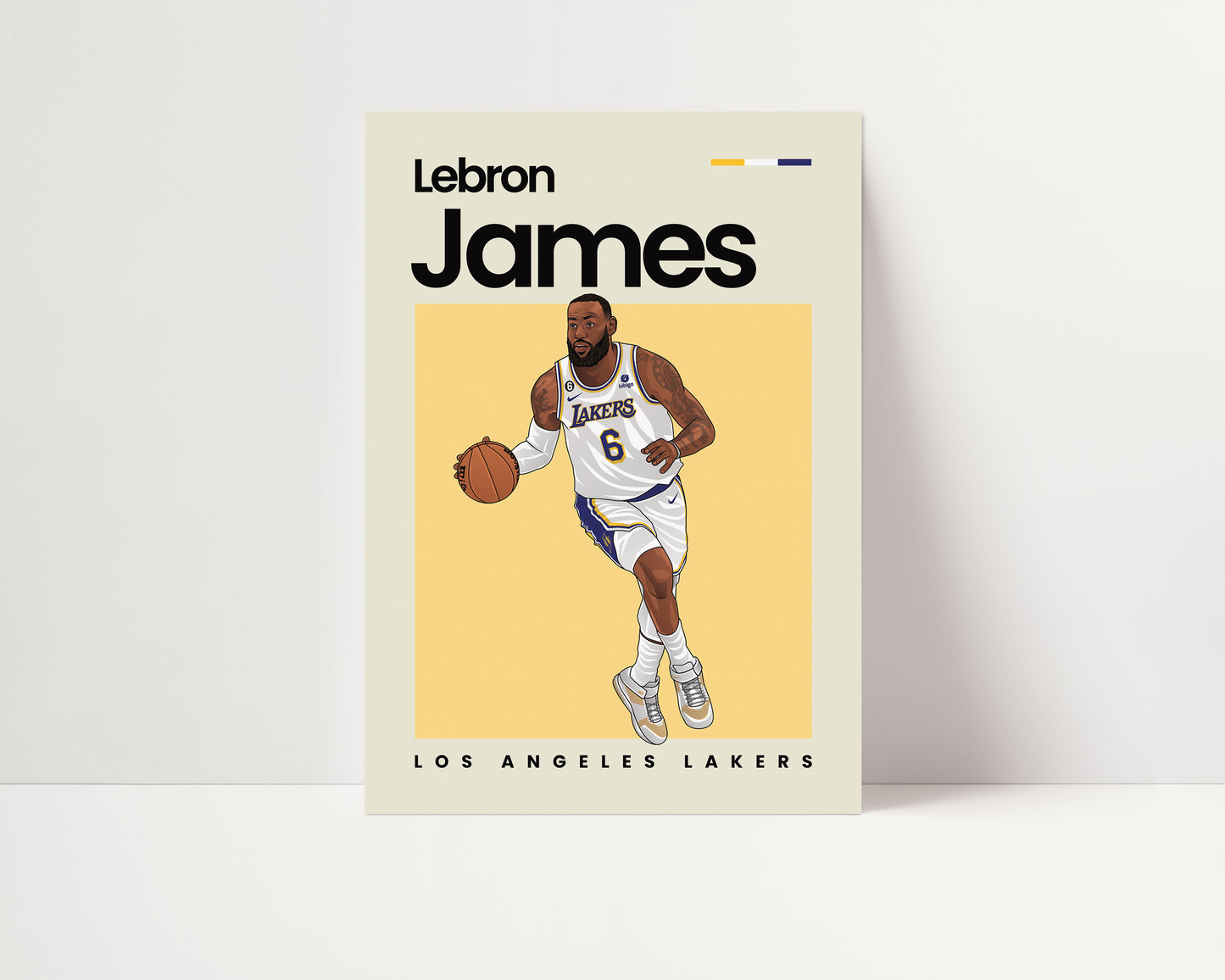 Lebron James Lakers Wall Art