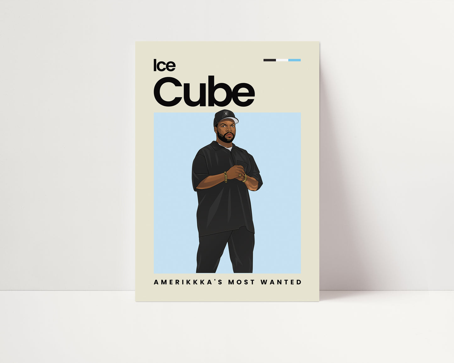 Ice Cube Hip Hop Wall Art