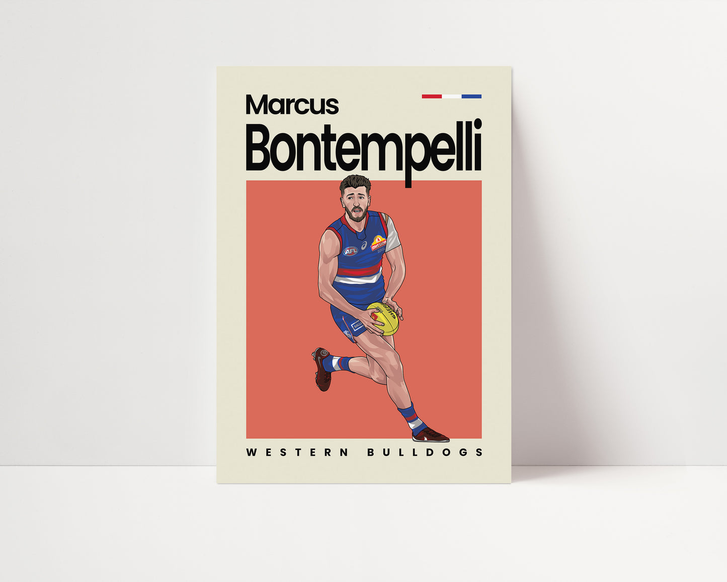 Marcus Bontempelli Bulldogs Wall Art