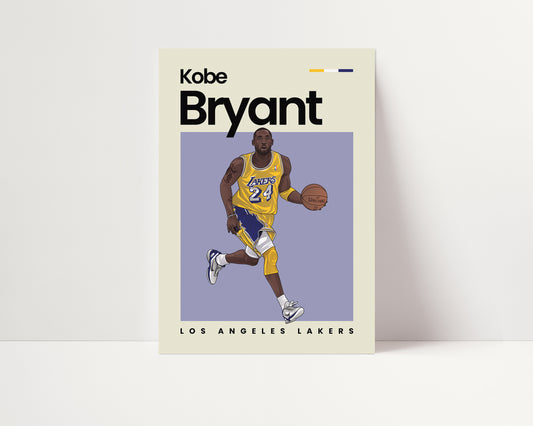 Kobe Bryant Lakers Wall Art