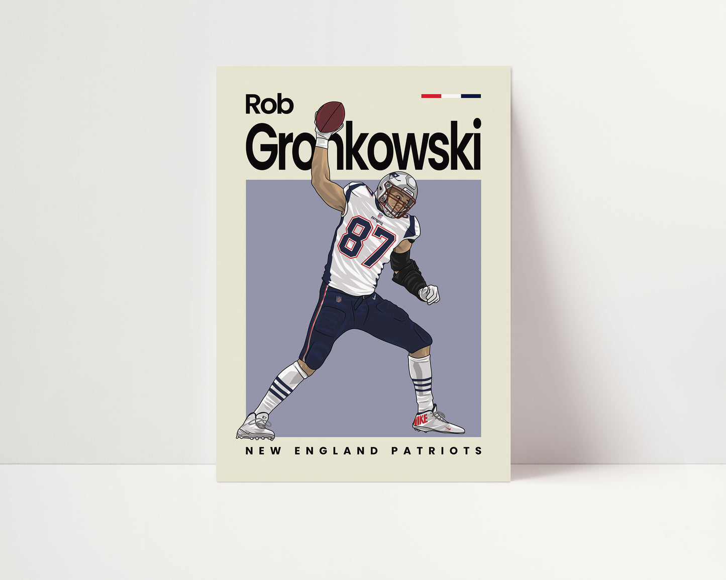 Rob Gronkowski Patriots Wall Art