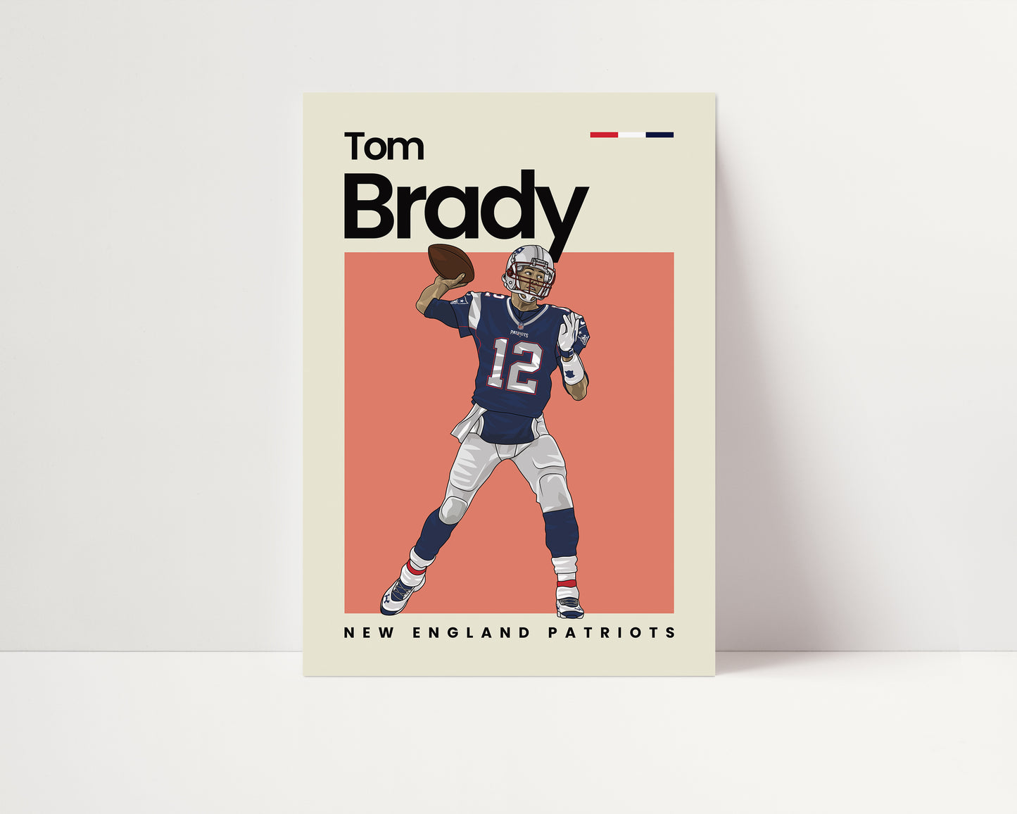 Tom Brady Patriots Wall Art