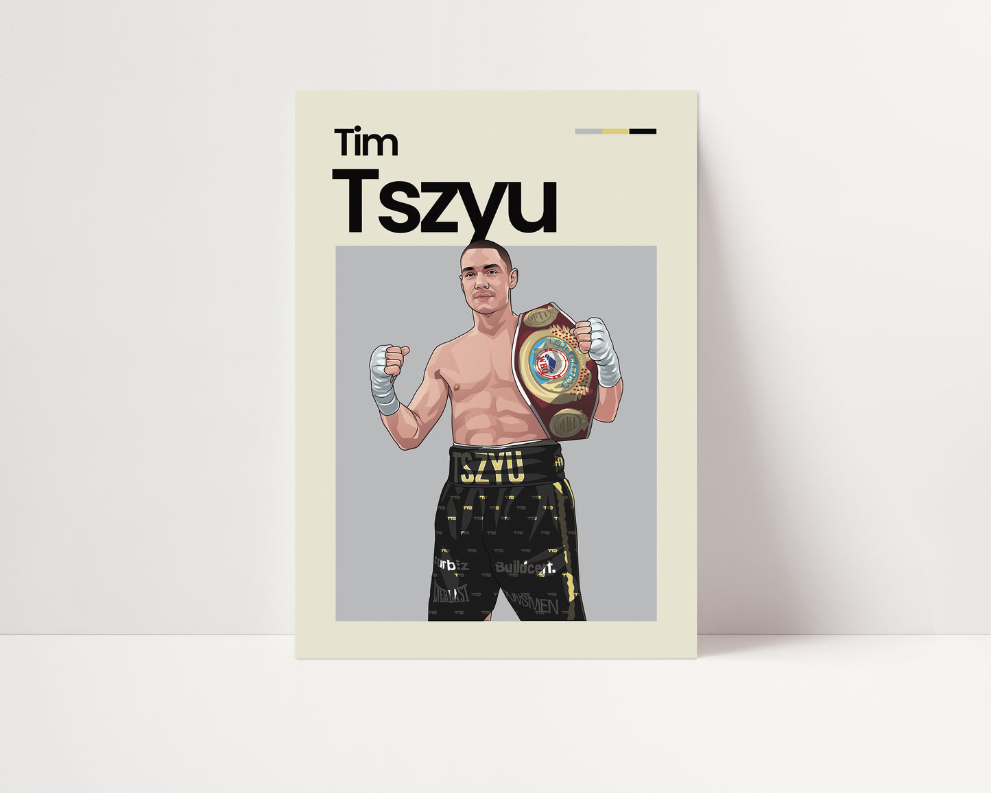 Tim Tszyu Boxing Wall Art