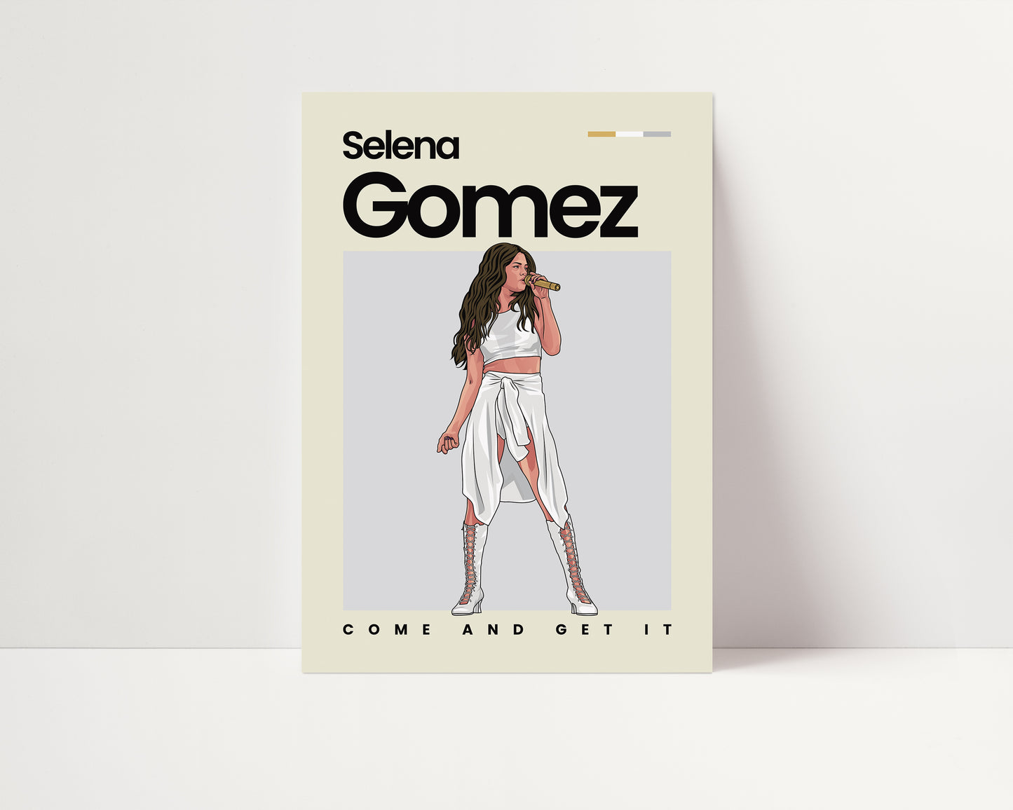 Selena Gomez Pop Wall Art