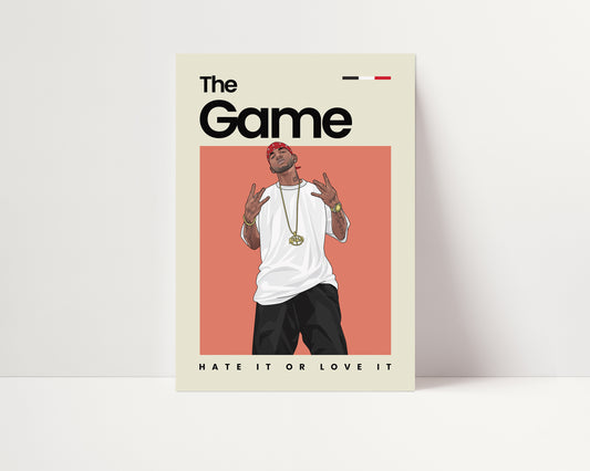 The Game Hip Hop Wall Art