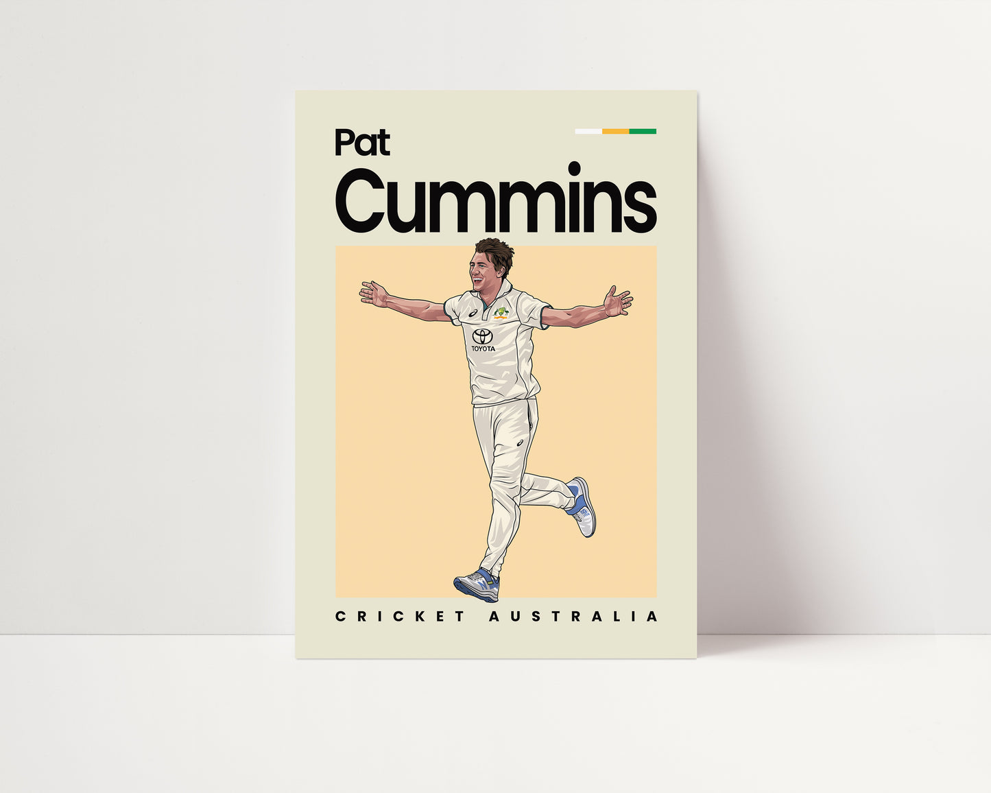 Pat Cummins Cricket Wall Art
