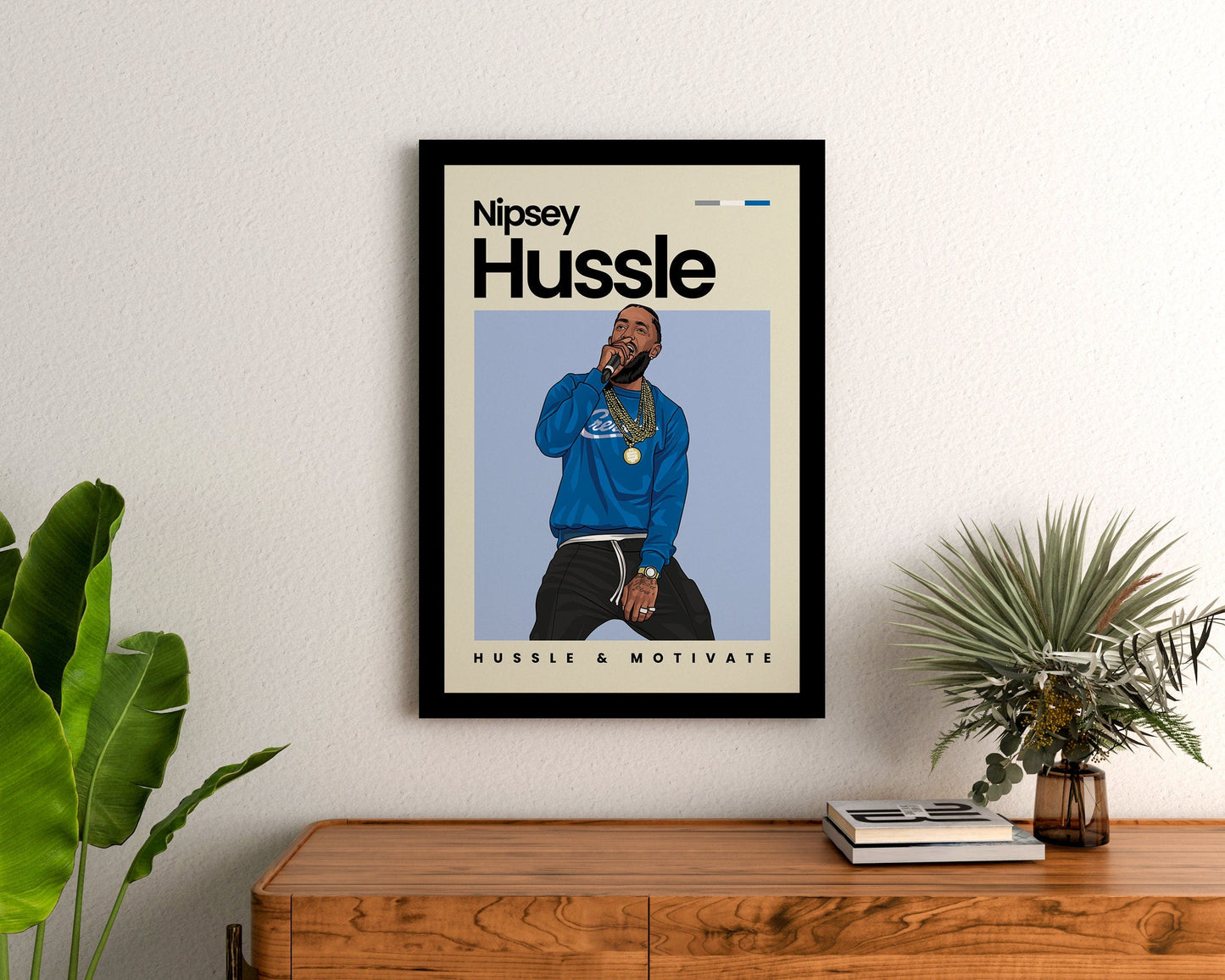 Nipsey Hussle Hip Hop Wall Art