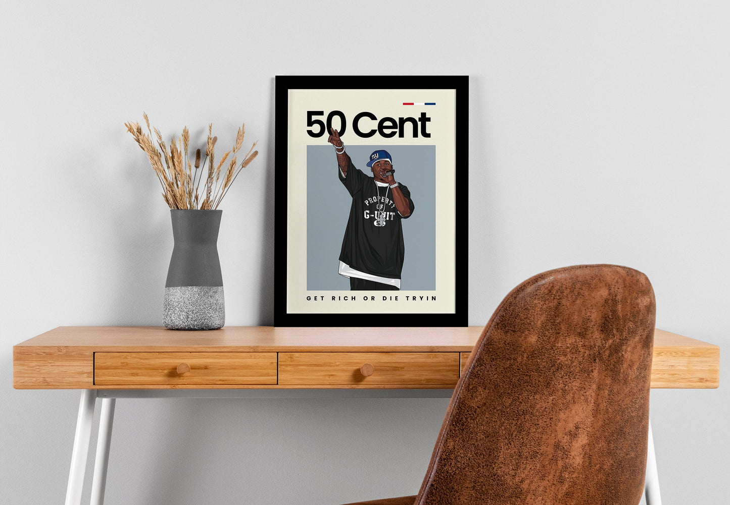 50 Cent Hip Hop Wall Art