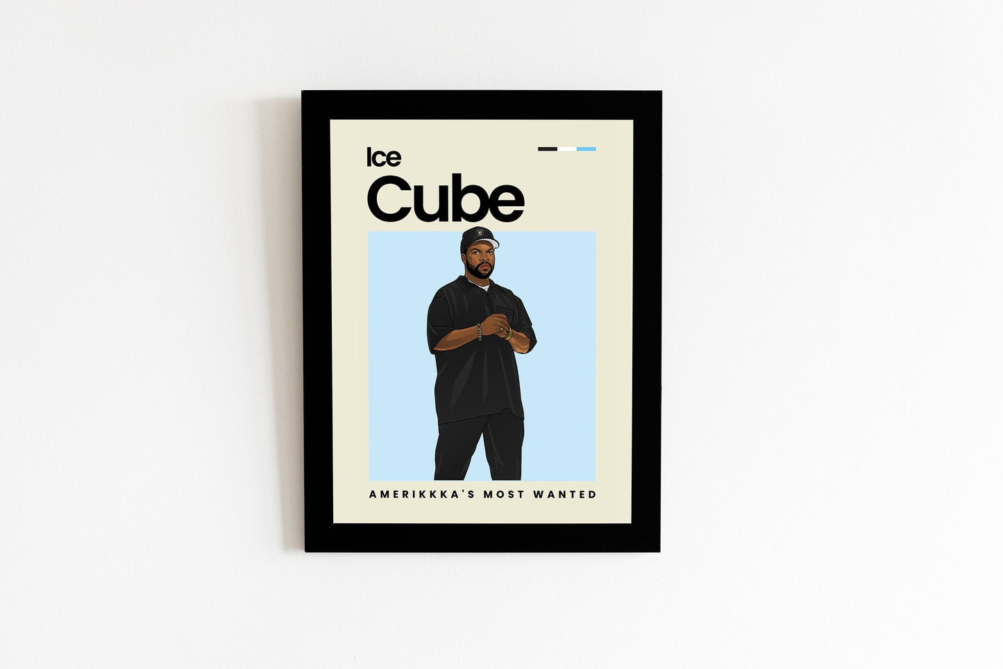 Ice Cube Hip Hop Wall Art