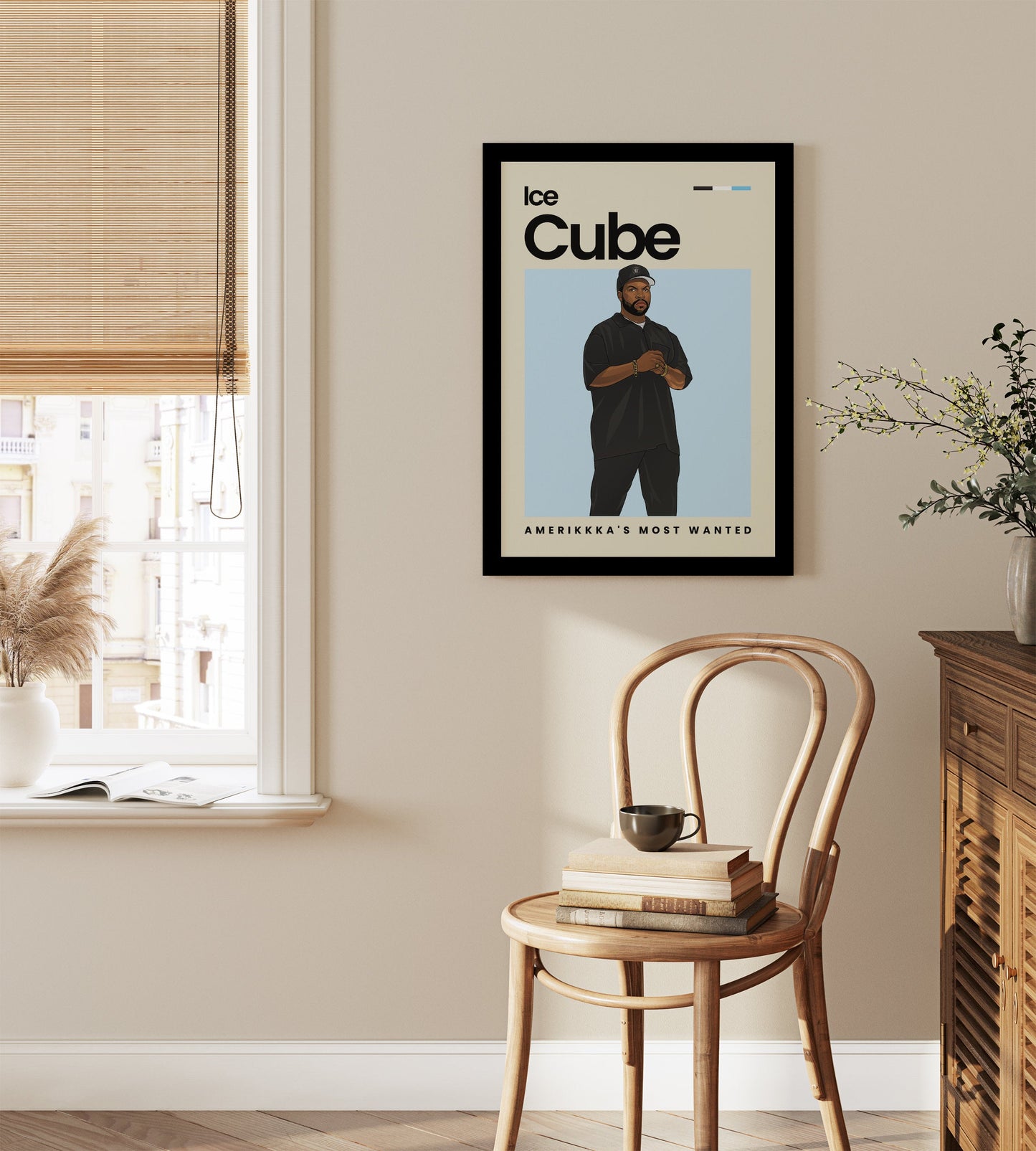 Ice Cube Hip Hop Wall Art