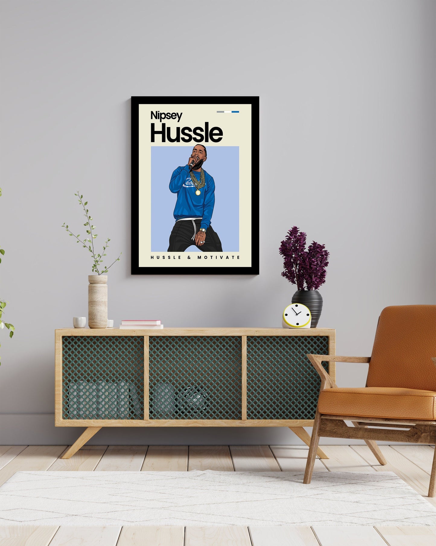 Nipsey Hussle Hip Hop Wall Art