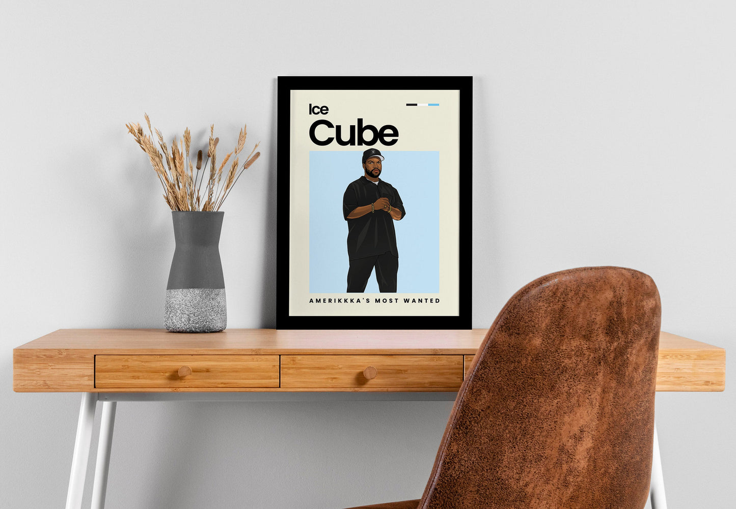 Ice Cube Hip Hop Wall Art